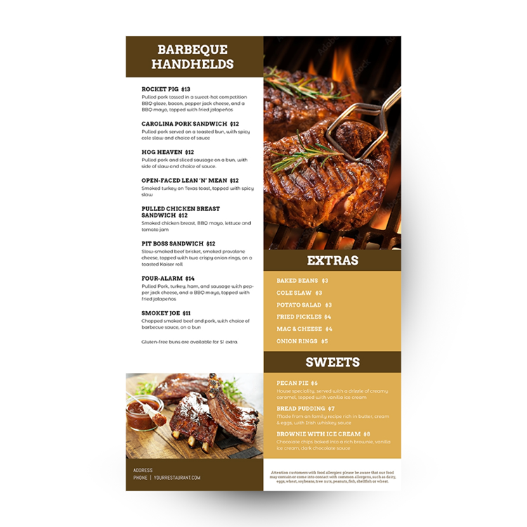 Show details for Chopping Block - Gold/Brown