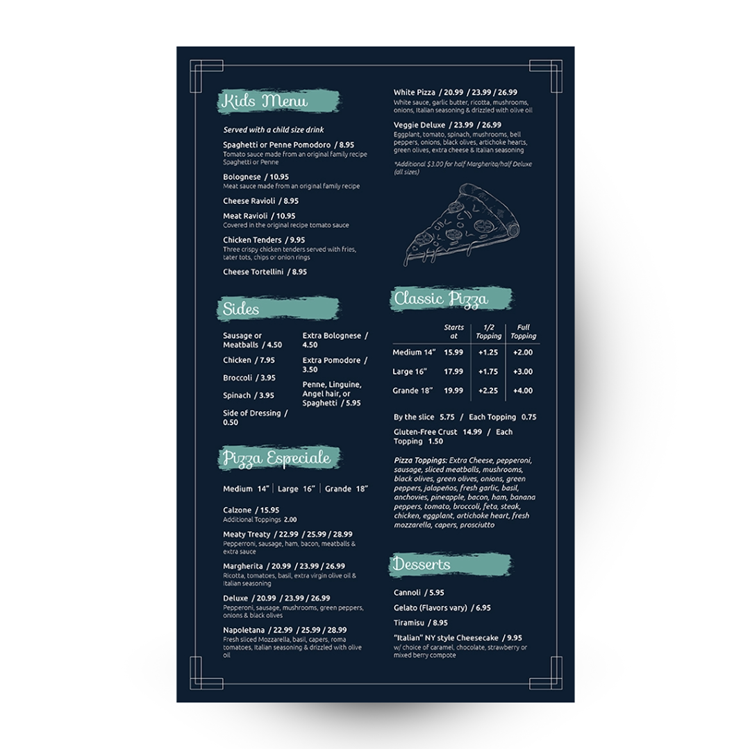 Show details for Pizzeria da Marco - Navy