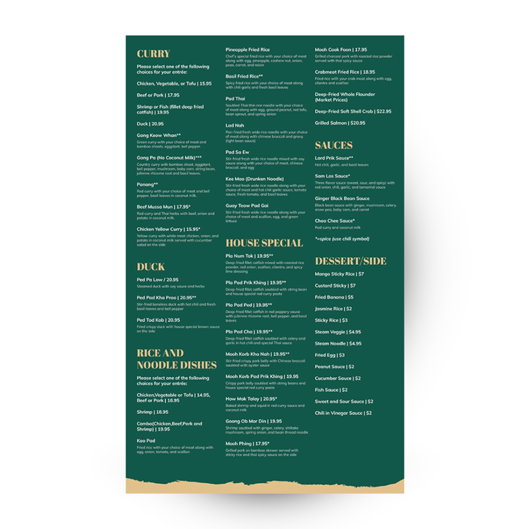 Show details for Chai Thai Pik