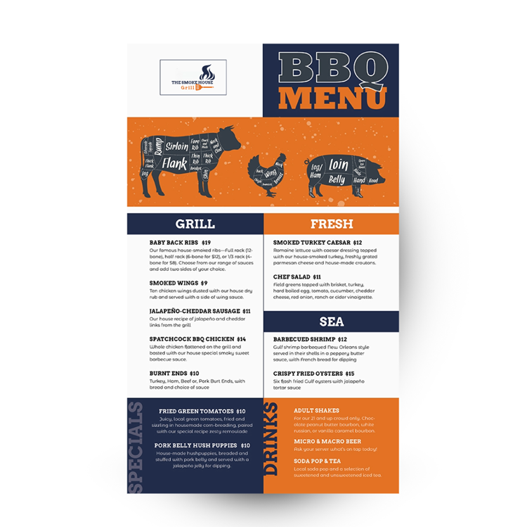 Show details for Chopping block Orange/Blue