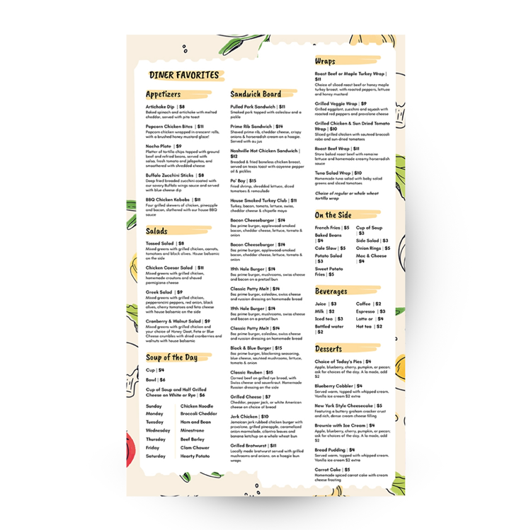 Show details for Garden Fresh Diner