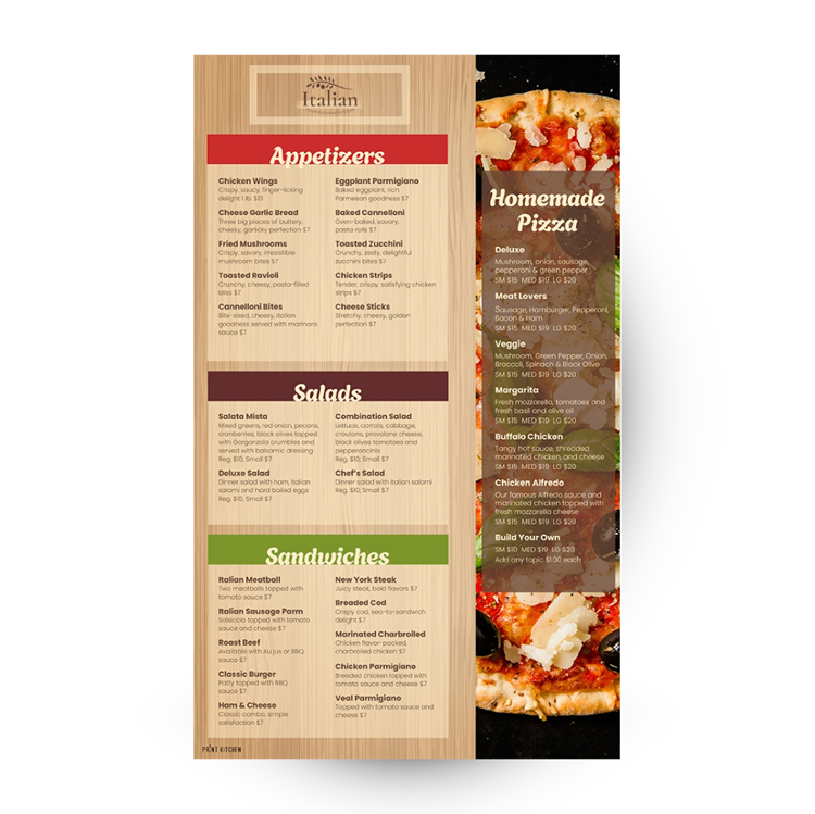 Show details for Italian Pizzaria 