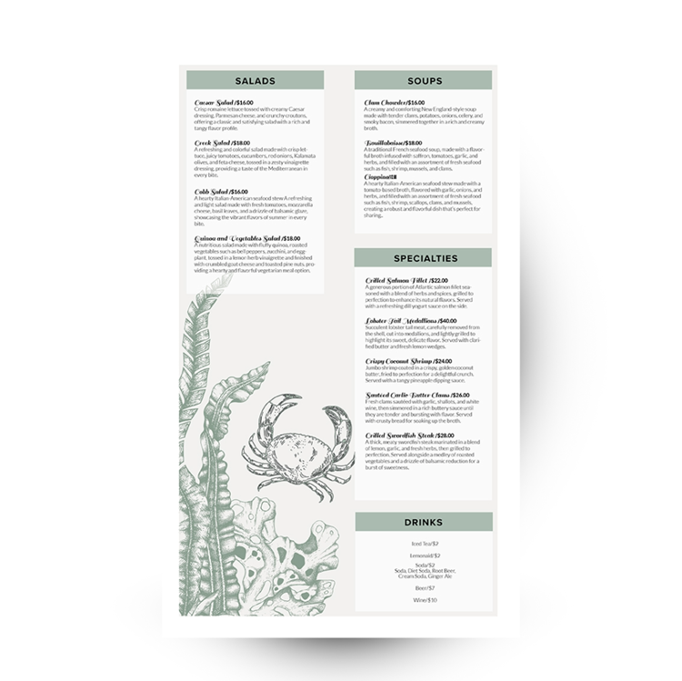 Show details for Seafood Bay