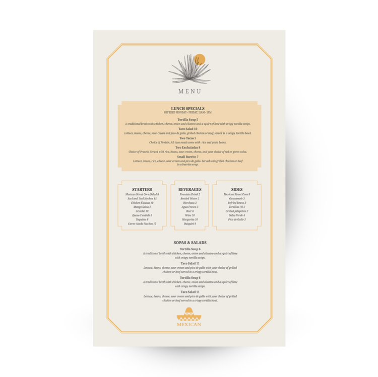 Show details for Agave Mexican Grill