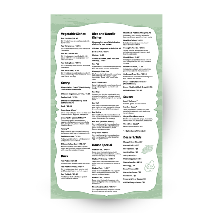 Show details for Siam Kitchen