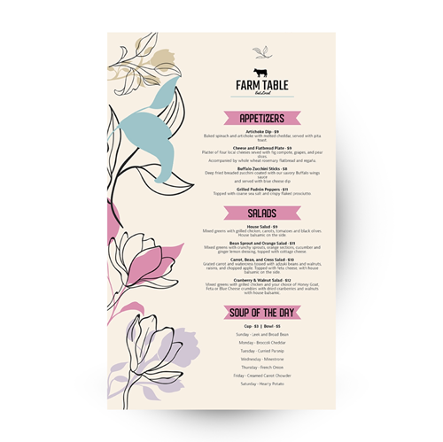 Show details for Farm To Table Design B