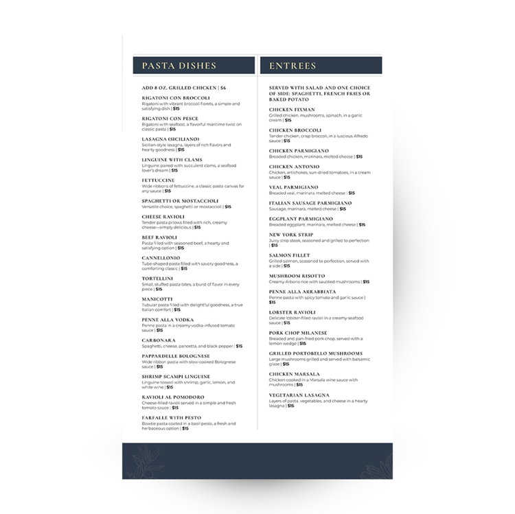 Show details for Italiano Fresco