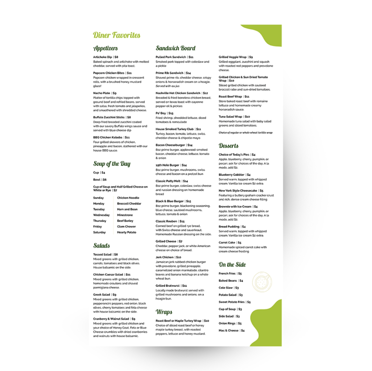 Show details for Community Diner