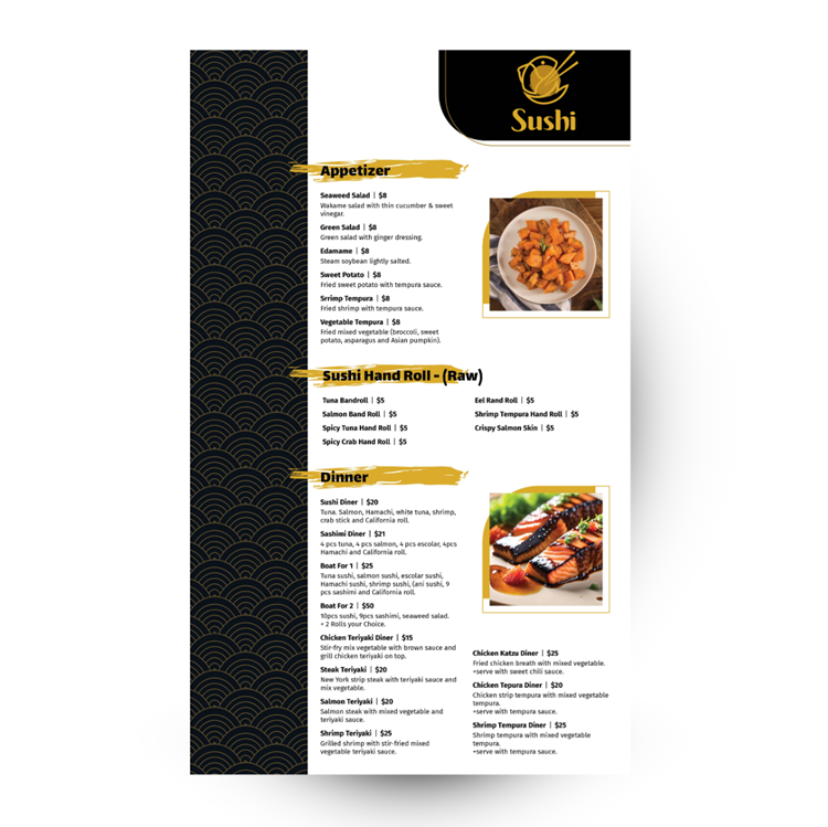 Show details for Tsunami Tastes - Black - Design Online